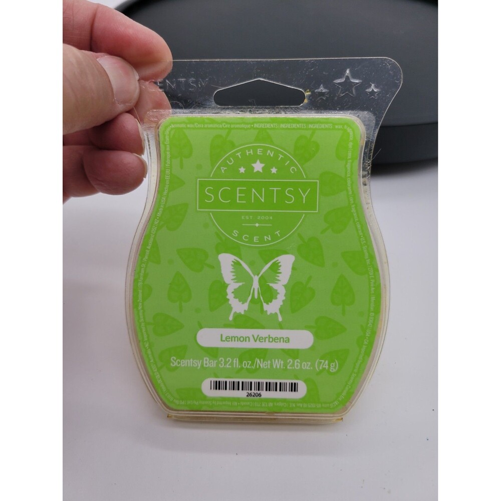 Scentsy Wax Bars Lemon Verbena  Scents Warmer 3.2 Fl Oz  New